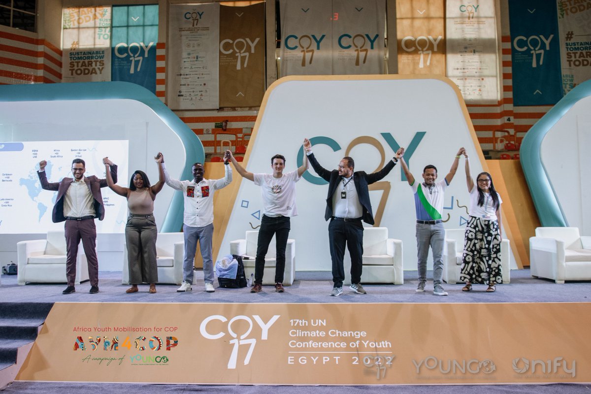 Africa Youth Mobilisation for COP (@aym4cop) on Twitter photo 🌍✨ From COY17 to COP30 — the journey continues!
As we look ahead to COP30 in Brazil, we carry the same energy, solidarity, and determination that brought us together in Egypt — because the fight for climate justice knows no borders. 🌱🔥 🌍✨ From COY17 to COP30 — the journey continues!
As we look ahead to COP30 in Brazil, we carry the same energy, solidarity, and determination that brought us together in Egypt — because the fight for climate justice knows no borders. 🌱🔥