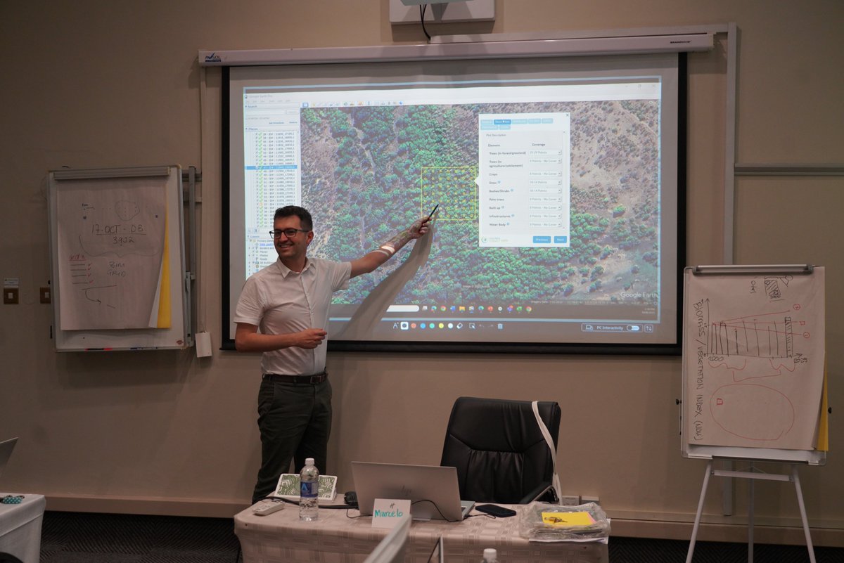 🛰️ Hands-on training underway! 

Participants are learning to use #CollectEarth and Google Earth Pro to interpret land use and land cover across Zimbabwe’s national grid. Data-driven decisions for a greener future! 🌱 #LandMonitoring #FAO #DSLIP 🙏to <a href="/theGEF/">Global Environment Facility (GEF)</a> support.