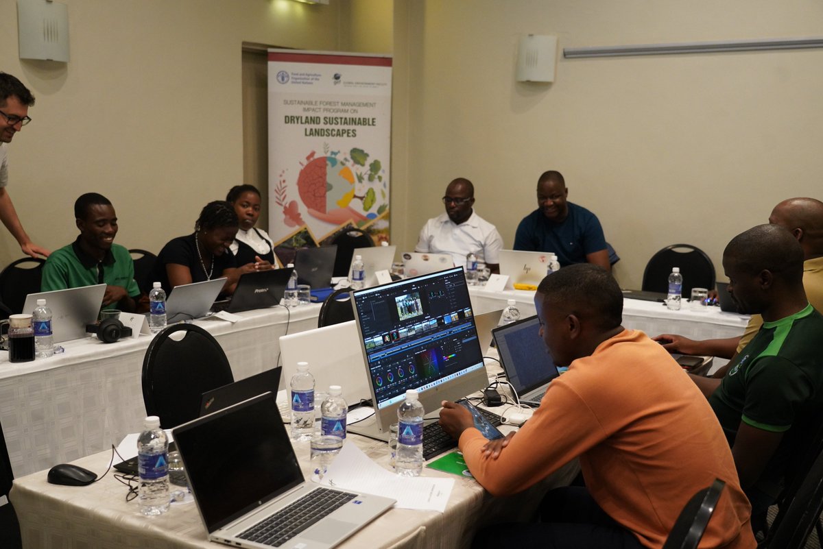FAOZimbabwe's tweet image. 🛰️ Hands-on training underway! 

Participants are learning to use #CollectEarth and Google Earth Pro to interpret land use and land cover across Zimbabwe’s national grid. Data-driven decisions for a greener future! 🌱 #LandMonitoring #FAO #DSLIP 🙏to @theGEF support.