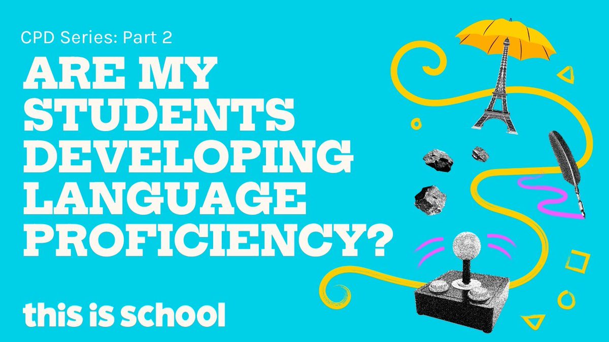 Watch now: are my students really mastering their target languages❓

Part Two of our PD series on language proficiency is available now, and shared with special thanks to Florencia Henshaw, Maris Hawkins and Leslie Grahn for their input!
zurl.co/8CqYv