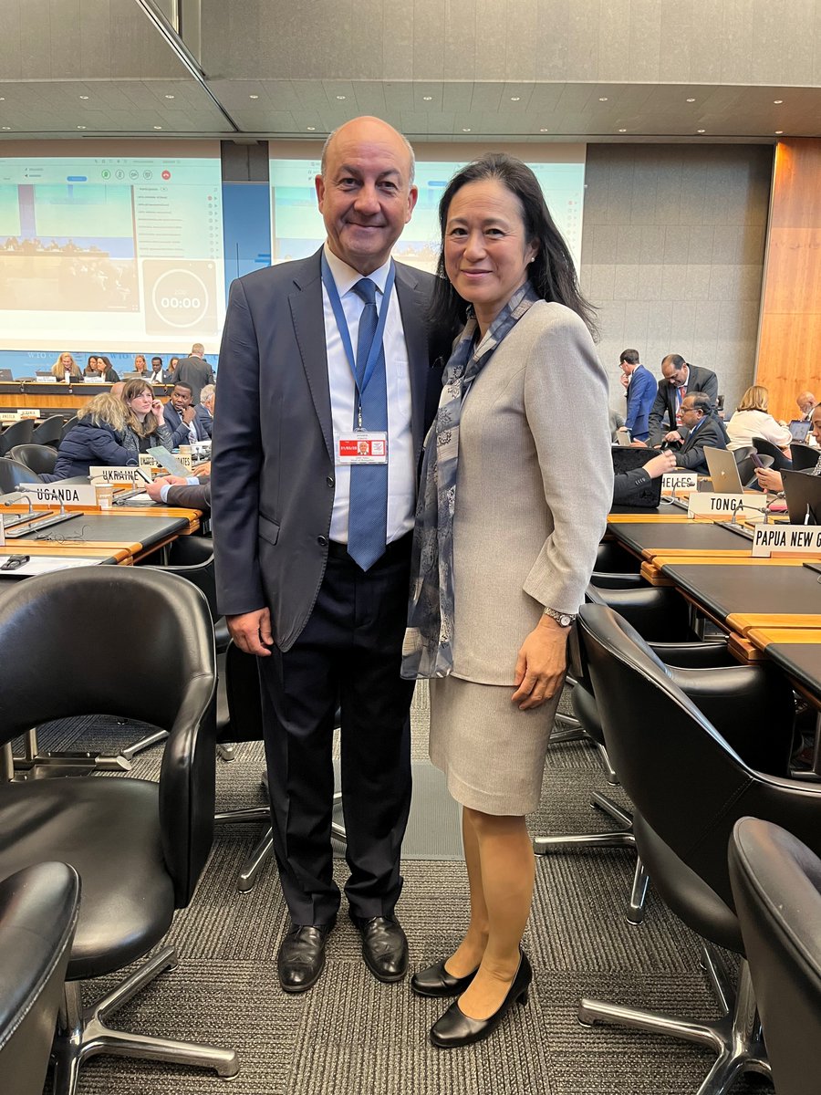 OshikawaMaika's tweet photo. Warm congratulations to Ambassador Hakan Çakil @TC_DTODT 🇹🇷 on his appointment as Chair of #Azerbaijan's @wto accession Working Party at the General Council. We look forward to working together to support Azerbaijan’s accession efforts. https://t.co/n9wP45SeEV