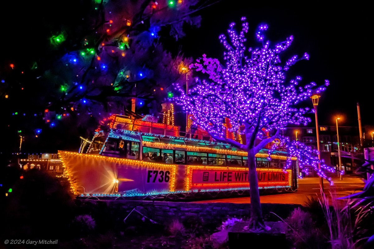 Blackpool’s iconic heritage trams are making a much-anticipated return this October as the illuminated HMS Blackpool and the vintage double-decker Tram 717 take to the seafront for special Illumination Tours during Lightpool Festival.

Running from October 15 to November 1, the