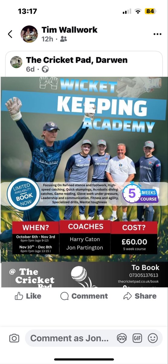 <a href="/classickeeper1/">Classic keeper</a> <a href="/jackrussellart/">Jack Russell MBE</a> 
<a href="/wrhurst/">WRH</a> <a href="/lancscricket/">Lancashire Cricket</a> 
<a href="/CricketPad/">CricketPad</a>