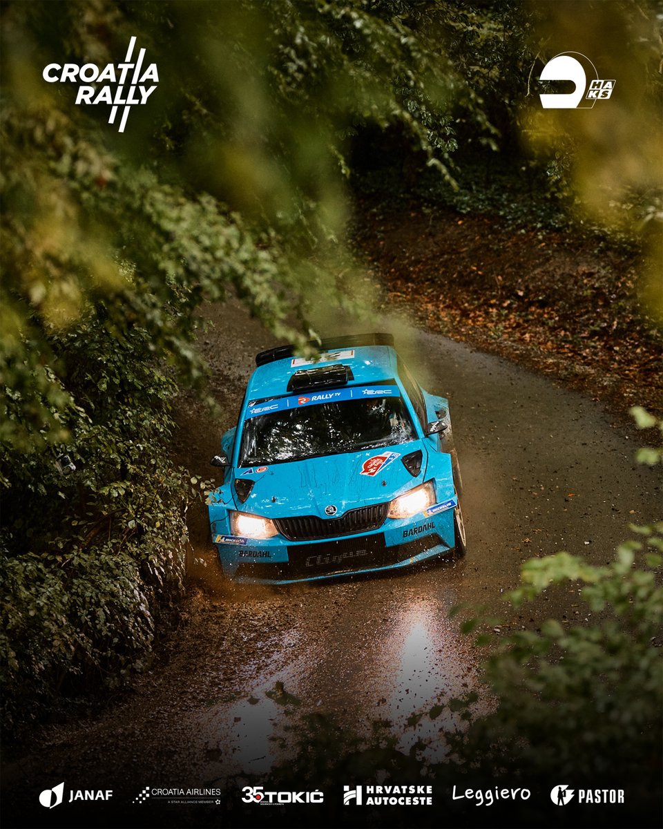 Eris Marotti and Aleksandra Devunić – the Croatian crew that climbed the podium on the European stage, taking second place in the ERC Masters class. 🏆

📷 <a href="/milizg/">Mario Pavlovic</a>