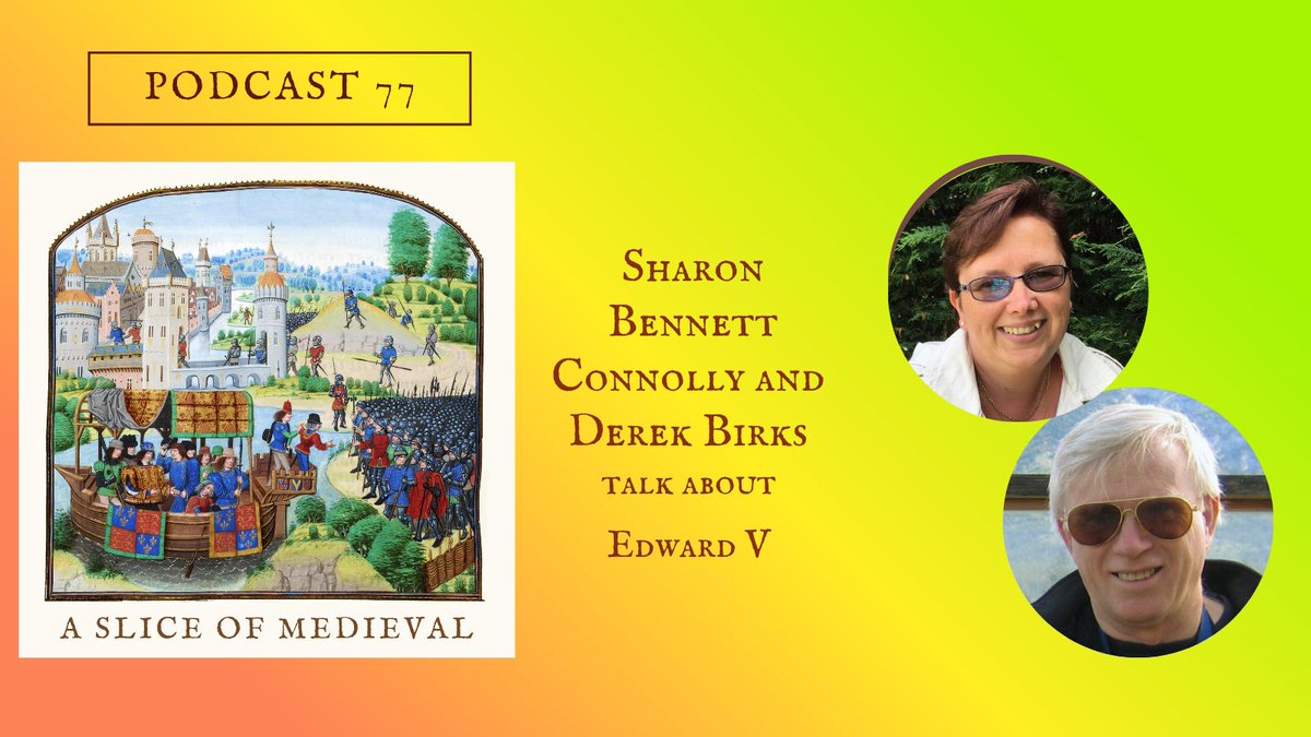 The latest Slice of Medieval #podcast is about the short life of Edward V and we might just mention his uncles...
#RichardIII #History #medieval 
bit.ly/4q3xjSX