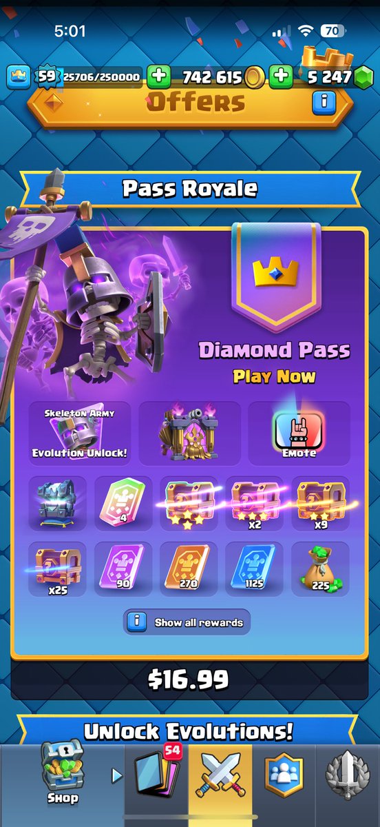 RyIey42's tweet image. 20X Diamond Pass Royale Giveaway

Follow @RyIey42 @BoiShaggy 
Like
Retweet 

Winners announced on Saturday