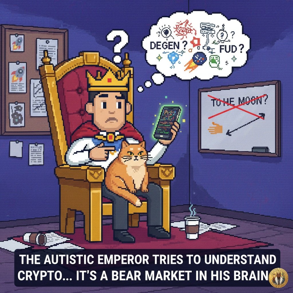 AutisticEmpero6's tweet photo. He demands perfectly structured code and perfectly timed buys. 02:30 UTC. Don't be late!" https://t.co/wM33loR6Pu