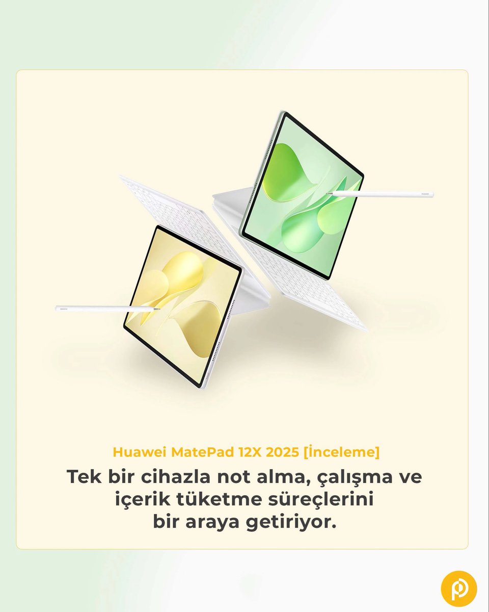 MatePad 12X 2025: Notlardan içeriğe tek dokunuş 👉 l24.im/dq0WeG

#HUAWEIMatePad12X #HUAWEIMPencilPro <a href="/huaweimobiletr/">huaweimobiletr</a>