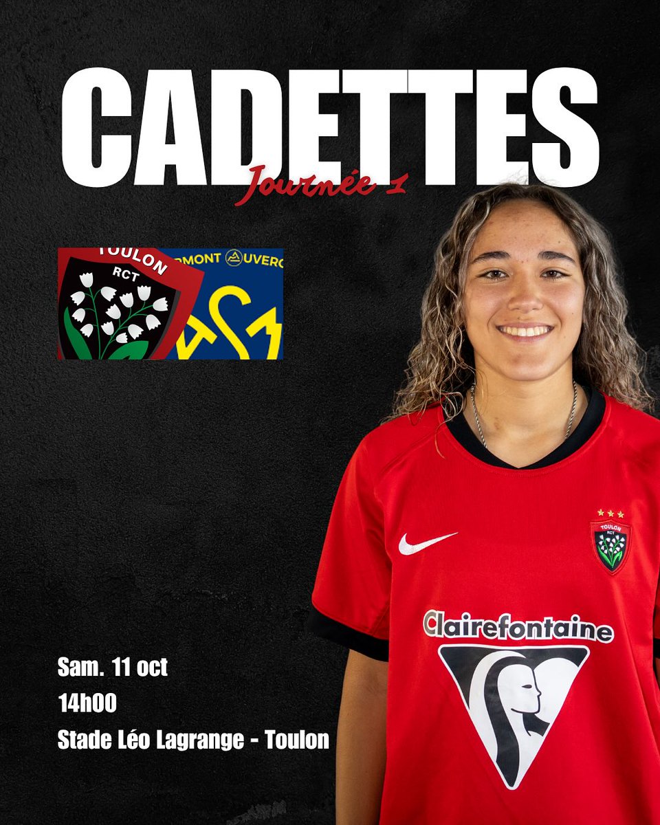 Gros programme samedi 🔥

Les Espoirs retrouvent Léo face à l'USAP et les Cadettes lancent leur saison contre Romagnat juste avant, à partir de 14h !

Déplacement à Aix pour les Crabos et les Alamercery qui seront encouragés par les <a href="/FilsdeBesagne/">Les Fils de Besagne</a> 🙌