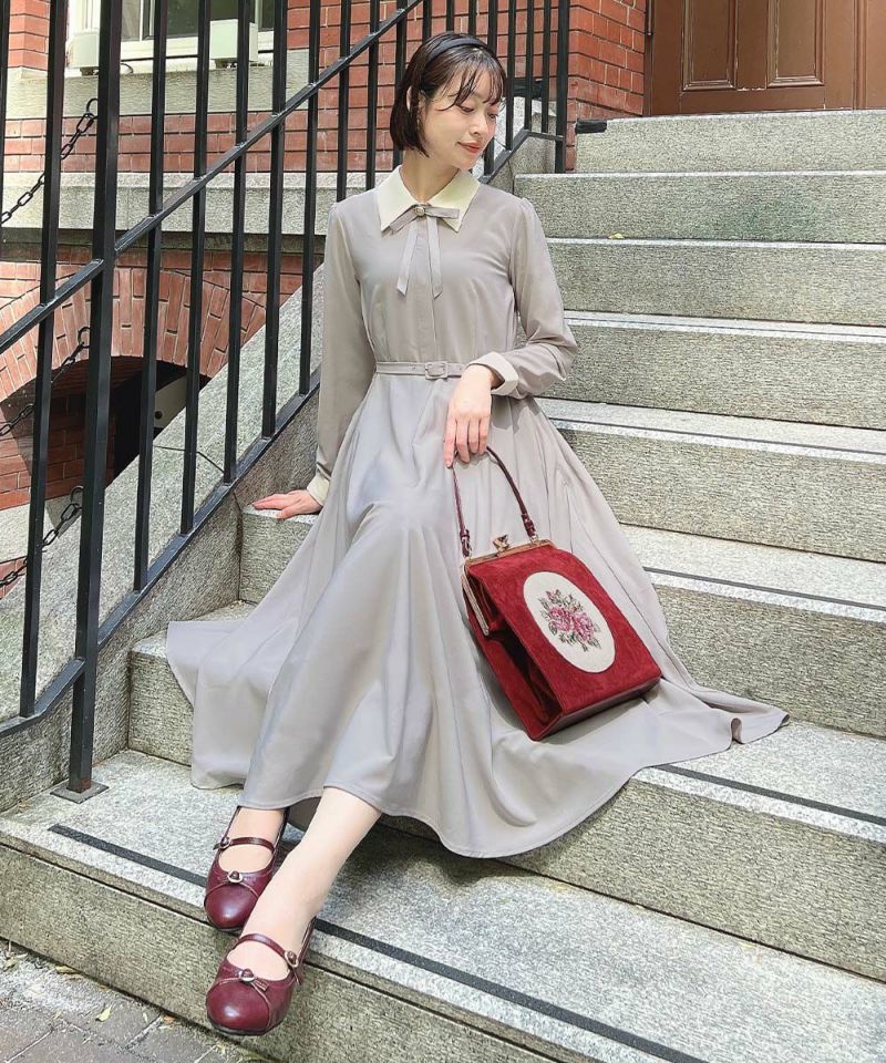 アールさん専用 𝑅𝑒𝑐𝑜𝑚𝑚𝑒𝑛𝑑 ― ✓リボンタイ付きクレリックサーキュラー