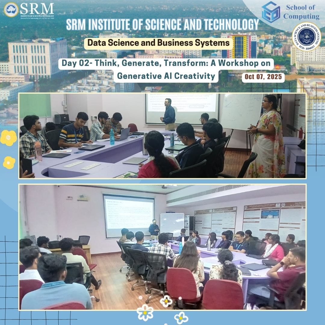 SoC_SRMIST's tweet image. 🔥 Day 2 of the Generative AI Workshop leveled up!
Dr. Rahul Raman (IIITDM Kancheepuram) guided participants through ensemble models, PCA, hyperparameter tuning & hands-on ML with real datasets 💡
Building smarter predictive models! 🚀
#SRMIST #DSBS #SchoolOfComputing
