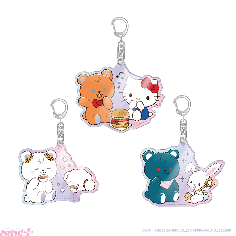 にじさんじ】北見遊征、魁星、榊ネスの「3SKM」がサンリオキャラと