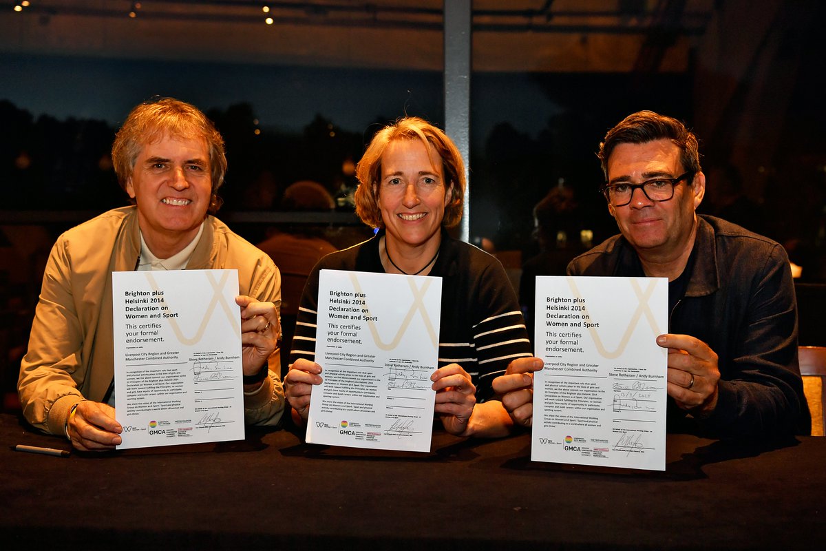 🏆 A historic first for gender equality in sport: 

Liverpool City Region and Greater Manchester have become the first ever place-based signatories of <a href="/IWGWomenSport/">IWG Women & Sport</a>'s Brighton plus Helsinki Declaration!

🔗 Find out more pledge your support: linkly.link/2GDlc