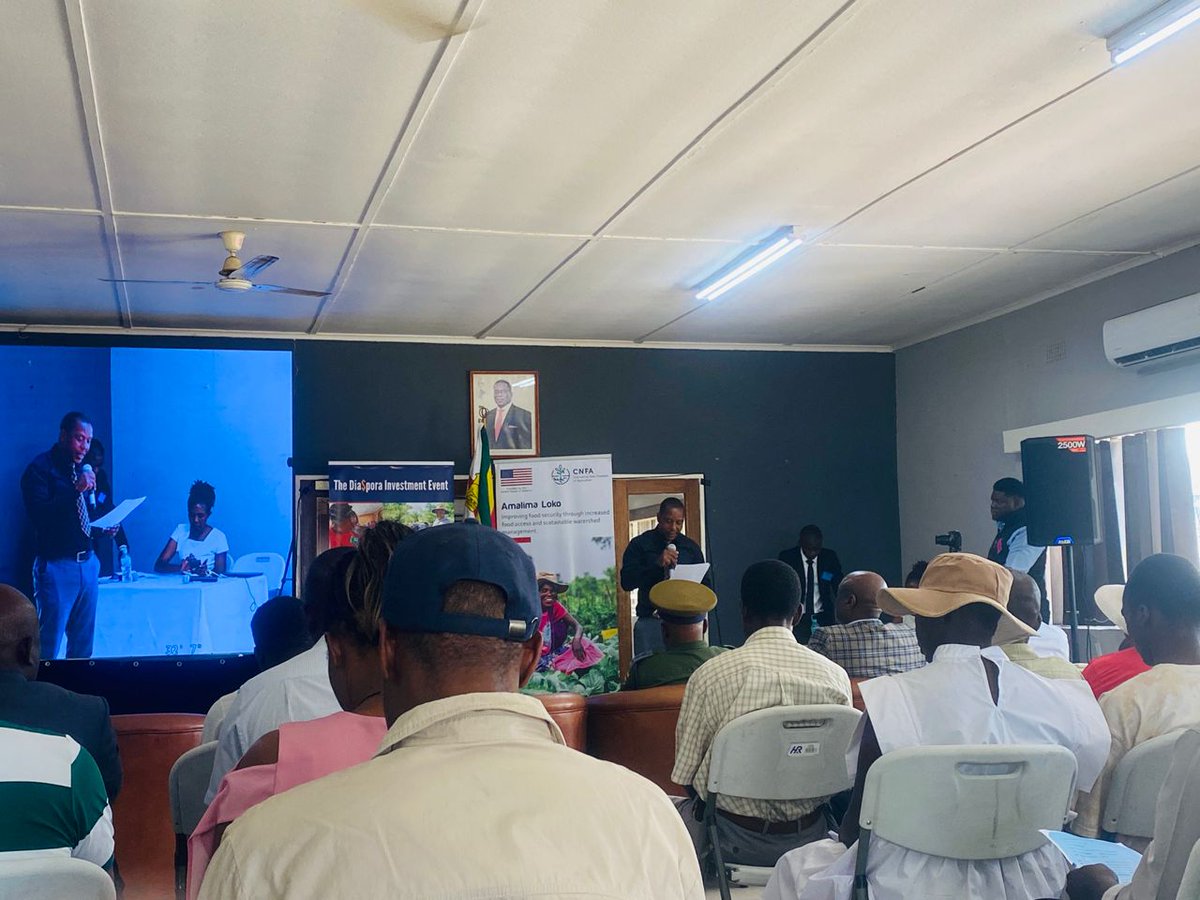 The Hwange Diaspora Investment Eventis underway today, bringing together Hwange natives from across the globe to explore investment opportunities and partnerships aimed at driving the town’s development and economic growth. #Hwange #DiasporaInvestment #LocalDevelopment