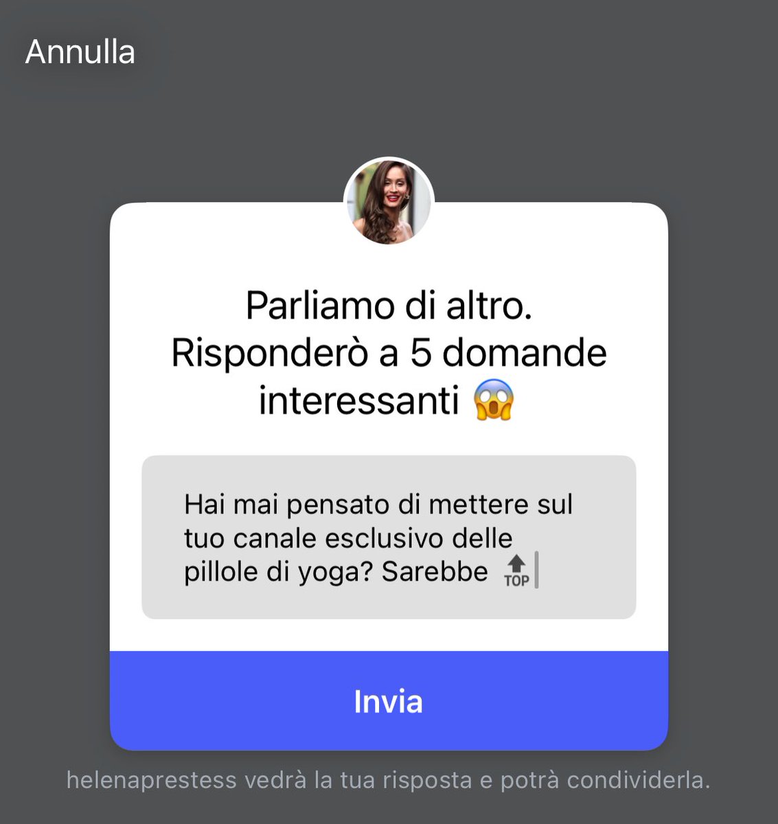Si lo so … sono pesante 🤣🧘‍♀️