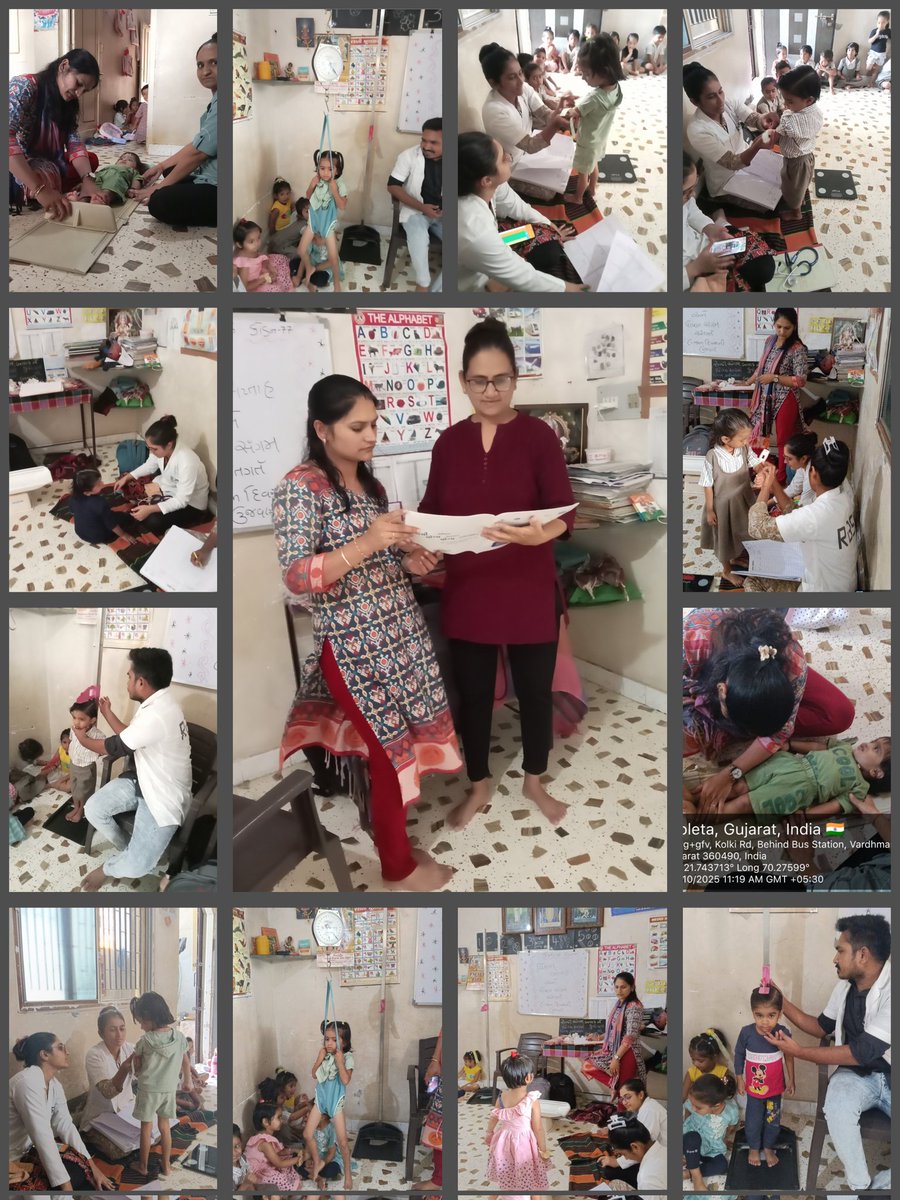 ઉપલેટા :6 
પોષણ સંગમ અંતર્ગત RBSK ની ટીમ સાથે C-mam  દિવસ ની ઉજવણી તથા SAM, MAM, SUW અને MUW બાળકો ની વજન ઉંચાઈ કરેલ તેમજ SAM બાળક ના વાલી ને C-MAM પ્રોગ્રામ ની સમજ  આપી
<a href="/BhanubenMLA/">Bhanuben Babariya</a>  ,<a href="/narendramodi/">Narendra Modi</a> ,<a href="/Savan12747729/">PSE UPLETA</a> ,<a href="/IUpleta/">ICDS,Block Upleta,District Rajkot</a> ,<a href="/DDORAJKOT1/">District Panchayat Rajkot</a> ,<a href="/CMOGuj/">CMO Gujarat</a> ,<a href="/LuvaHetal/">luva hetal</a> ,<a href="/Jadejaurvashib4/">Jadeja urvashiba</a>