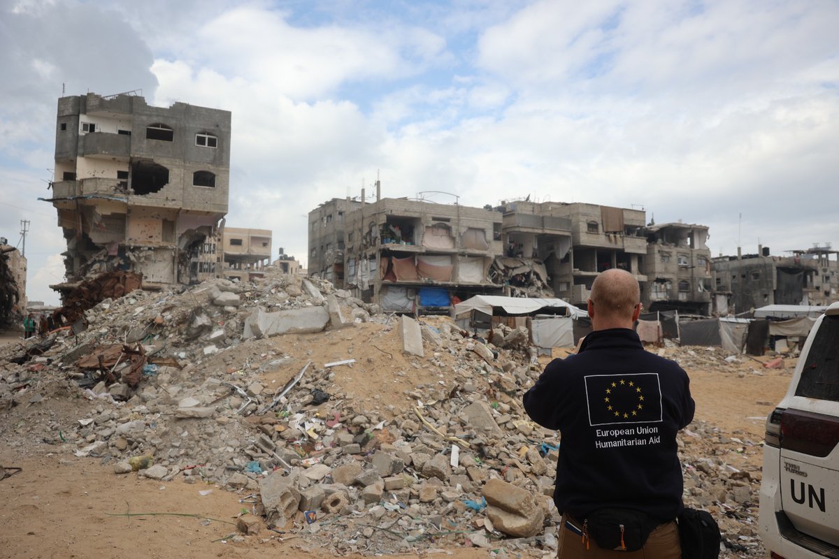 The breakthrough between Israel &amp; Hamas is vital to easing the human suffering of this 2-year tragedy. 

For this deal to get implemented, we need full access and the principled delivery of massive humanitarian aid in Gaza. 🧵