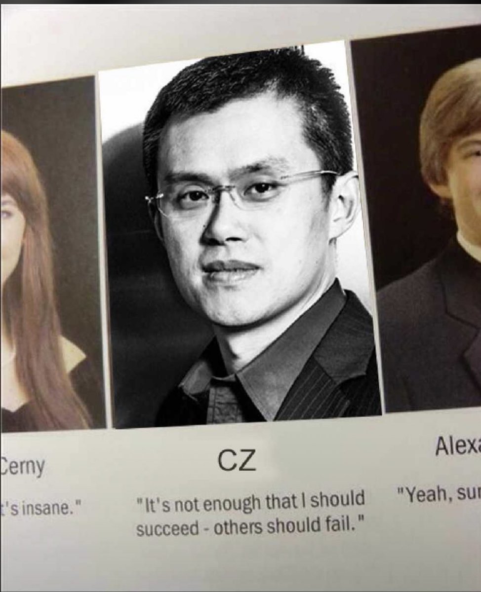 remember when the richest man in crypto reappeared at the very end of the cycle and took everyone's money