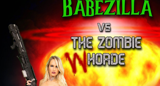 instead of watching good scary movies this halloween watch bad ones with your friends 
like for example Babezilla vs the zombie Whorde.