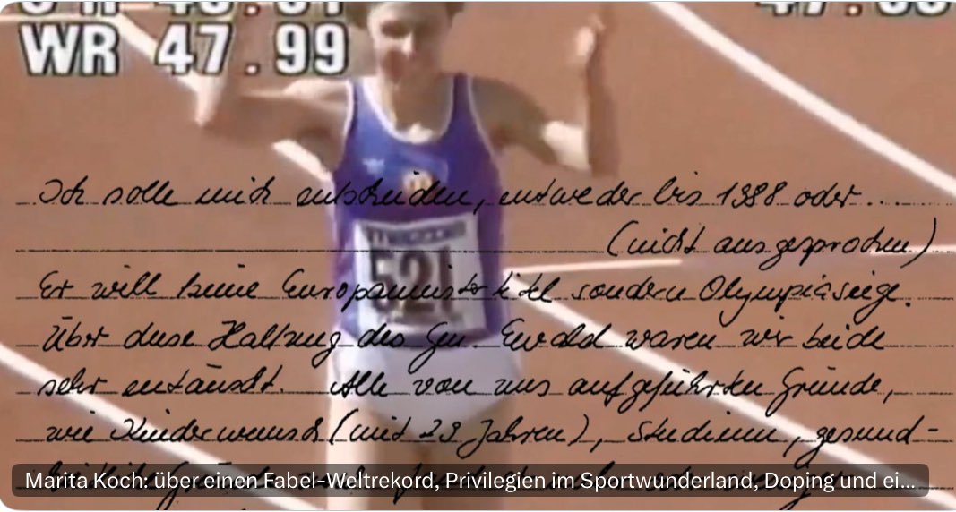ThKurschilgen's tweet photo. 2️⃣Das Dopingproblem, ein großes Paradox der Leichtathletik. Ohne Doping sinken Rekorde – wenn zu viele Doper entdeckt würden, leidet die Glaubwürdigkeit. Am Ende verlieren vor allem die ehrlichen Athleten, die in einem solchen System kaum gewinnen können. #WorldAthletic https://t.co/oy6C06zmnm