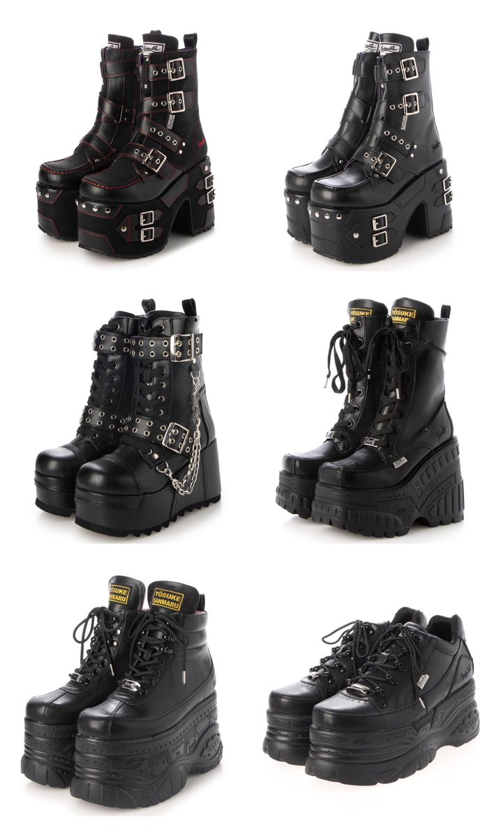 candy_creo's tweet photo. 【YOSUKE/ヨースケ】
available in store!!

お待たせしました！
完売していた厚底ブーツと厚底スニーカー入荷しました！
毎回すぐ完売するので是非お早めに🔥

【CANDY熊本】
〒860-0808
熊本県熊本市中央区手取本町4-10
トーキ第一ビル2F
営業時間
12:00-20:00

#yosuke #厚底 #サブカル https://t.co/M7YgFLrkjB