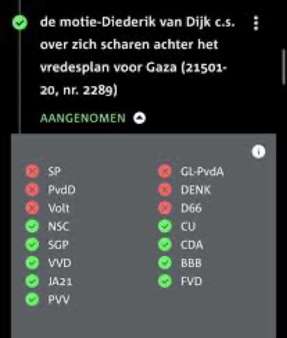 ‘Spoeddebat-Gaza-schreeuwer’ Kati #Piri heeft nog niet gereageerd op X op de doorbraak in de vredesonderhandelingen. 
Ze was dan ook tegen het vredesplan
