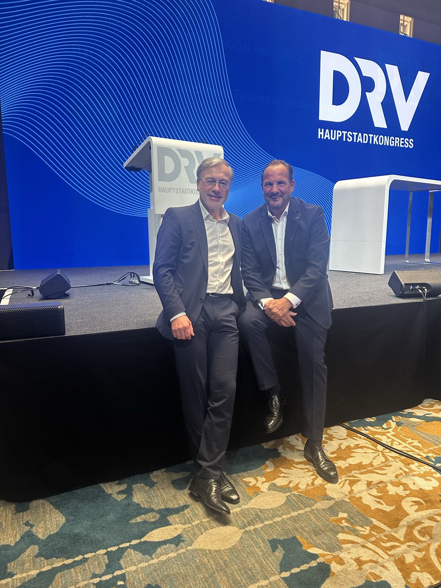 Guter Auftakt Nobert Fiebig #drvhk25 <a href="/DRVDE/">DRV</a> und nun startet ein spannendes Programm zum 4. Hauptstadtkongress in Berlin.