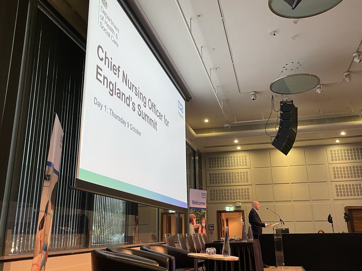 SteveJFord's tweet image. First day of England’s CNO Summit just getting underway with @Duncan_CNO opening address #cnosummit #nhs