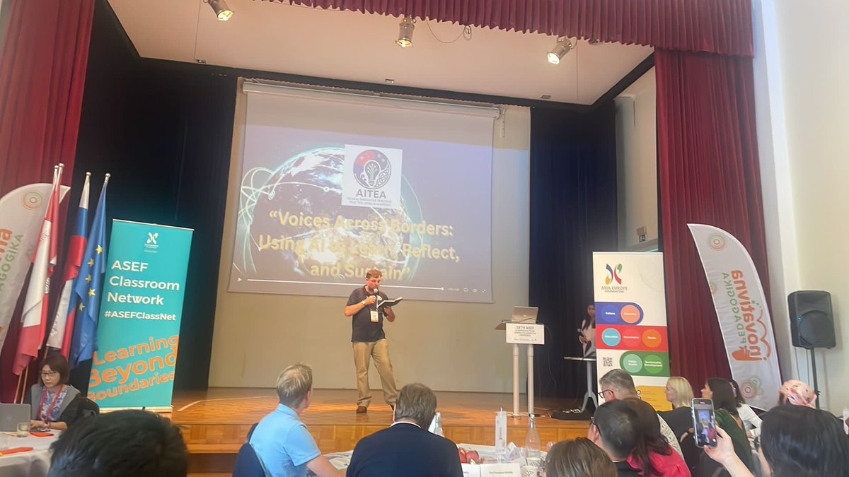 Doctor_Harves's tweet image. Presenting our innovative teaching project at @aseforg #asefclassnet18