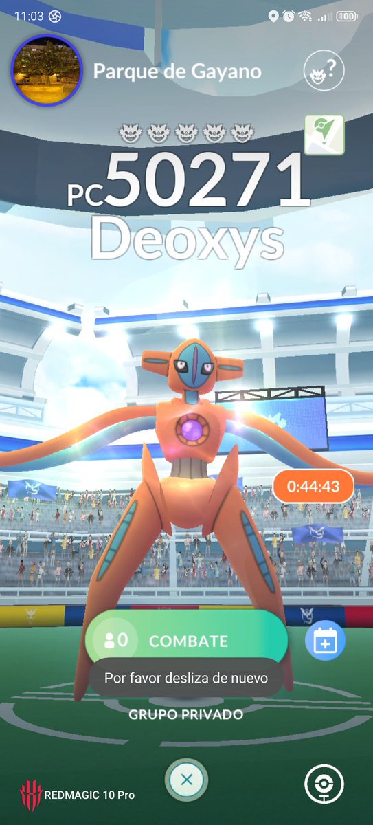 MishuGamer's tweet image. #pokemongo #remoteraids #deoxys 
895769178931