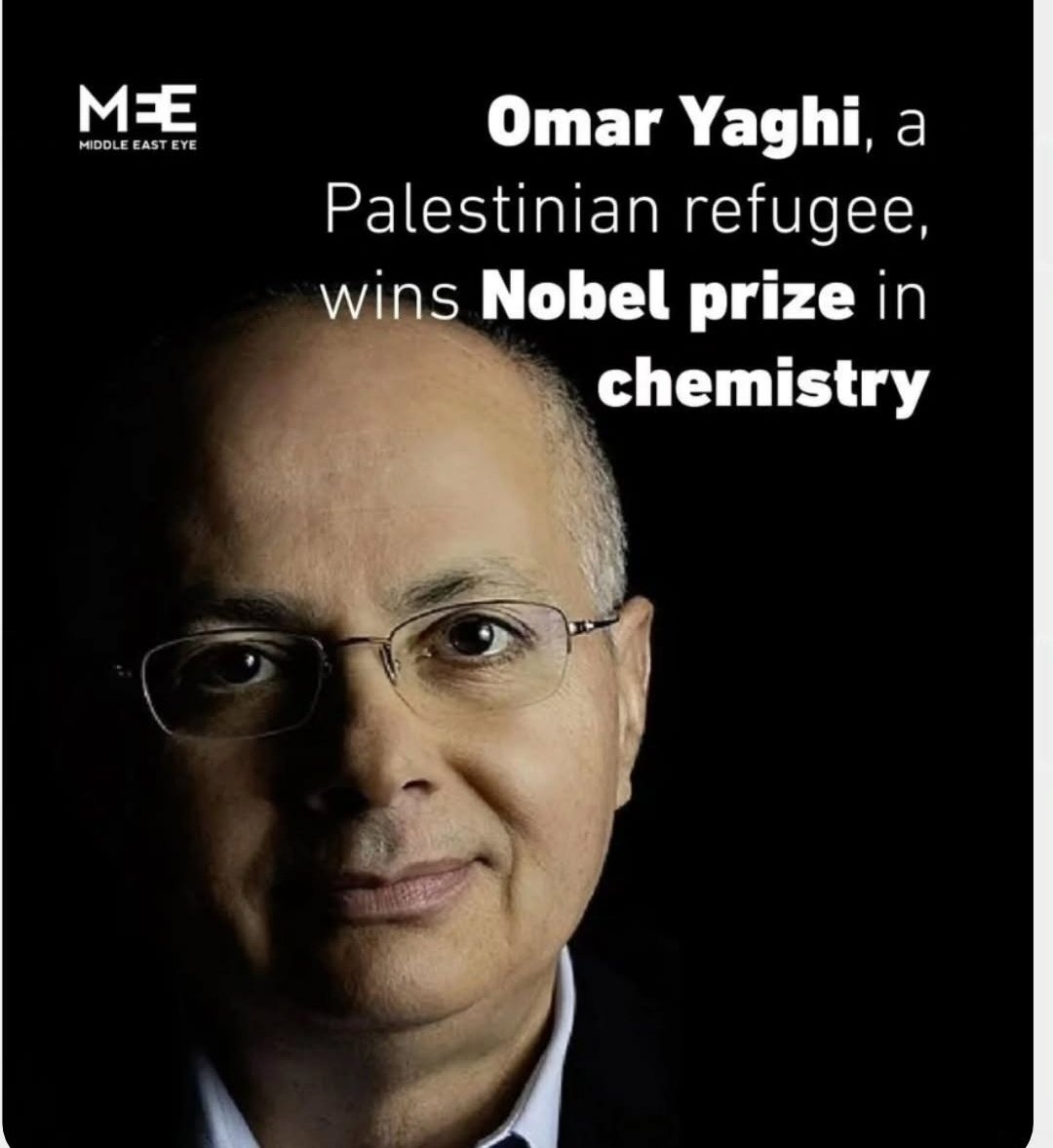 abusulayman's tweet photo. Dr. Omar Yaghi's win is an honor for all Arabs, Muslims, refugees and POCs.

As a child of Palestinain refugees, his path to success was a lot more difficult, lonely, and costly than others.

The path went through many countries, and his identity is the multitude of that bountiful and sometimes painful journey.

A muslim, a Gazan, a Palestinain, a Jordanian, an American, and a Saudi.

We celebrate him, his resilience, his journey, and his complishments.

And we hope that our sons and daughters see that we can overcome any challenge in life.