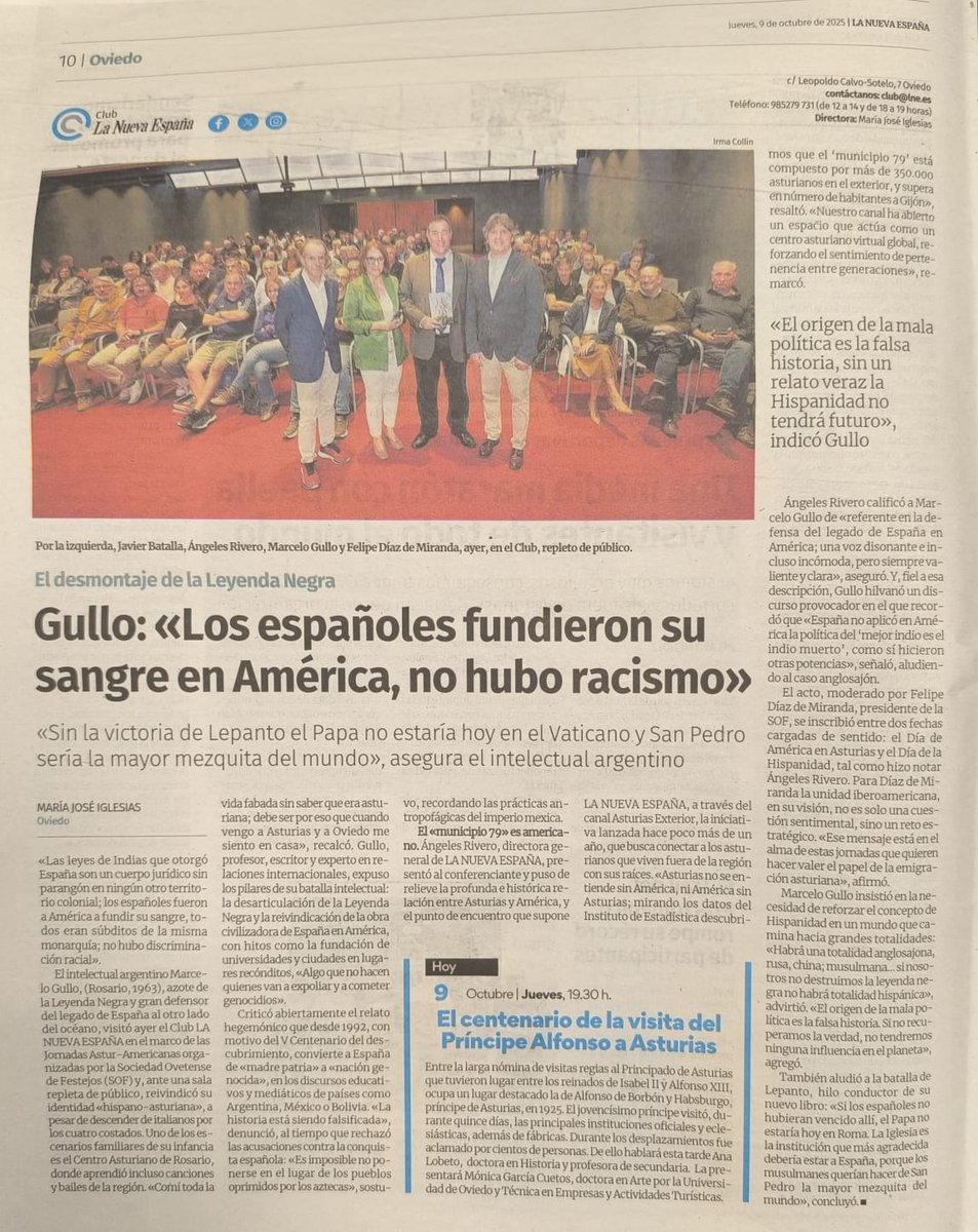 Marcelo Gullo el azote de la leyenda negra.