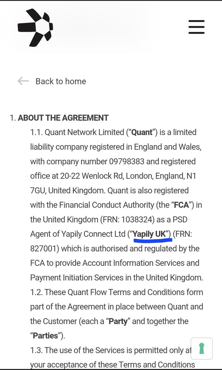 There is an open banking API platform company called Yapily that works closely with $QNT, and Yapily has just announced a strategic collaboration with Google to provide bank account verification services. We already know that Quant can integrate with Google Cloud Universal Ledgr
