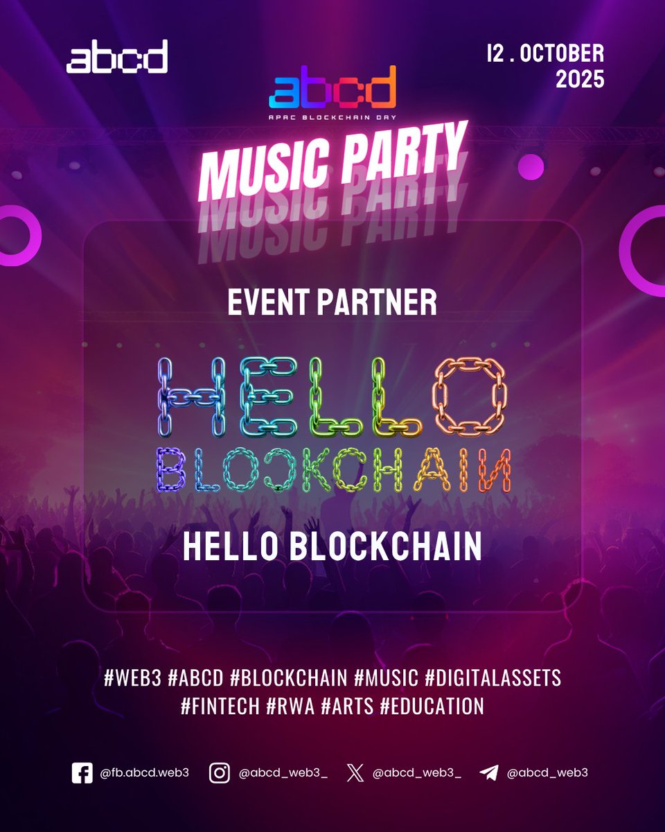 abcd - APAC Blockchain Day tweet media