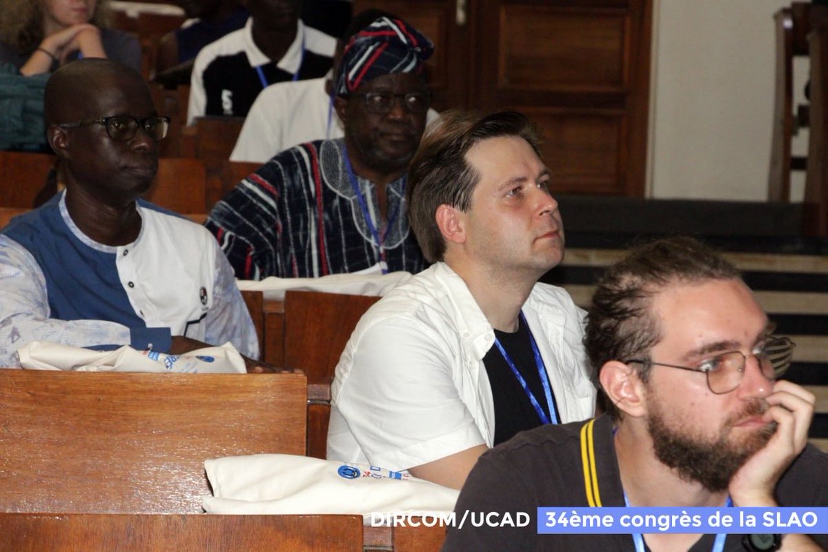 #EVENEMENT #SLAO2025

La Société Linguistique de l’Afrique de l’Ouest (SLAO/WALS) tient son 34e congrès scientifique à l’UCAD, en collaboration avec le <a href="/CladUcad/">Centre de Linguistique Appliquée de Dakar</a>, <a href="/ifan_cheikhanta/">IFAN Cheikh Anta Diop</a> &amp; #FLSH 

Le Recteur de l’UCAD <a href="/Prabkandji/">Pr Alioune Badara Kandji</a>, a salué l’esprit de collaboration : « Un exemple de