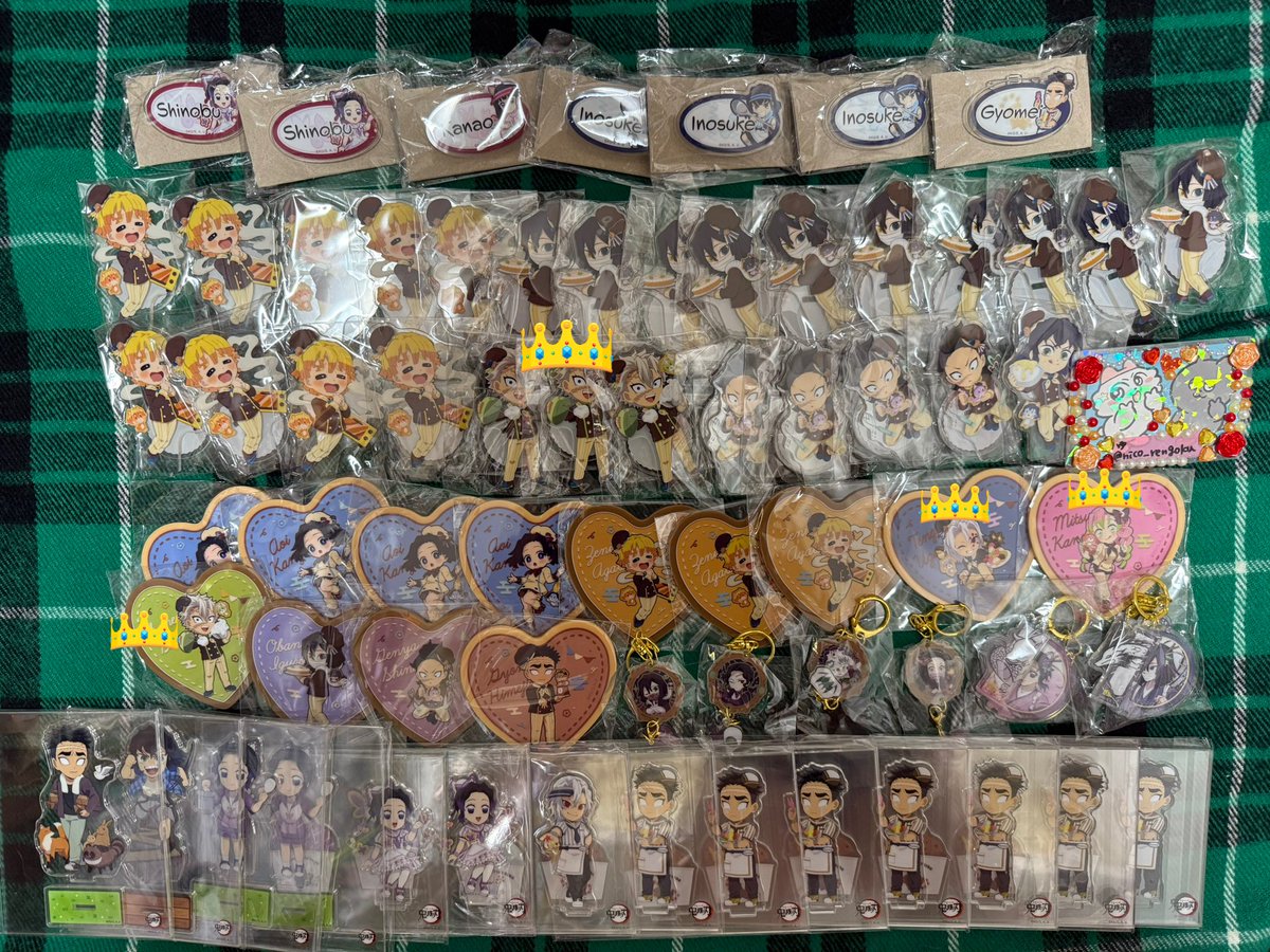 【交換/譲渡】鬼滅の刃　アクリルスタンド　コースター

譲:★義勇、⭐︎実弥、⭐︎宇髄天元、◎悲鳴嶼、○しのぶ、○伊之助、○禰豆子、蜜璃、伊黒、善逸、猗窩座、黒死牟、カナヲ、○魘夢、◎鳴女、玄弥、◎珠世、○無惨、◎玉壺、アオイ

求:同異種煉獄、炭治郎＞定価送料

郵送希望
条件5枚目