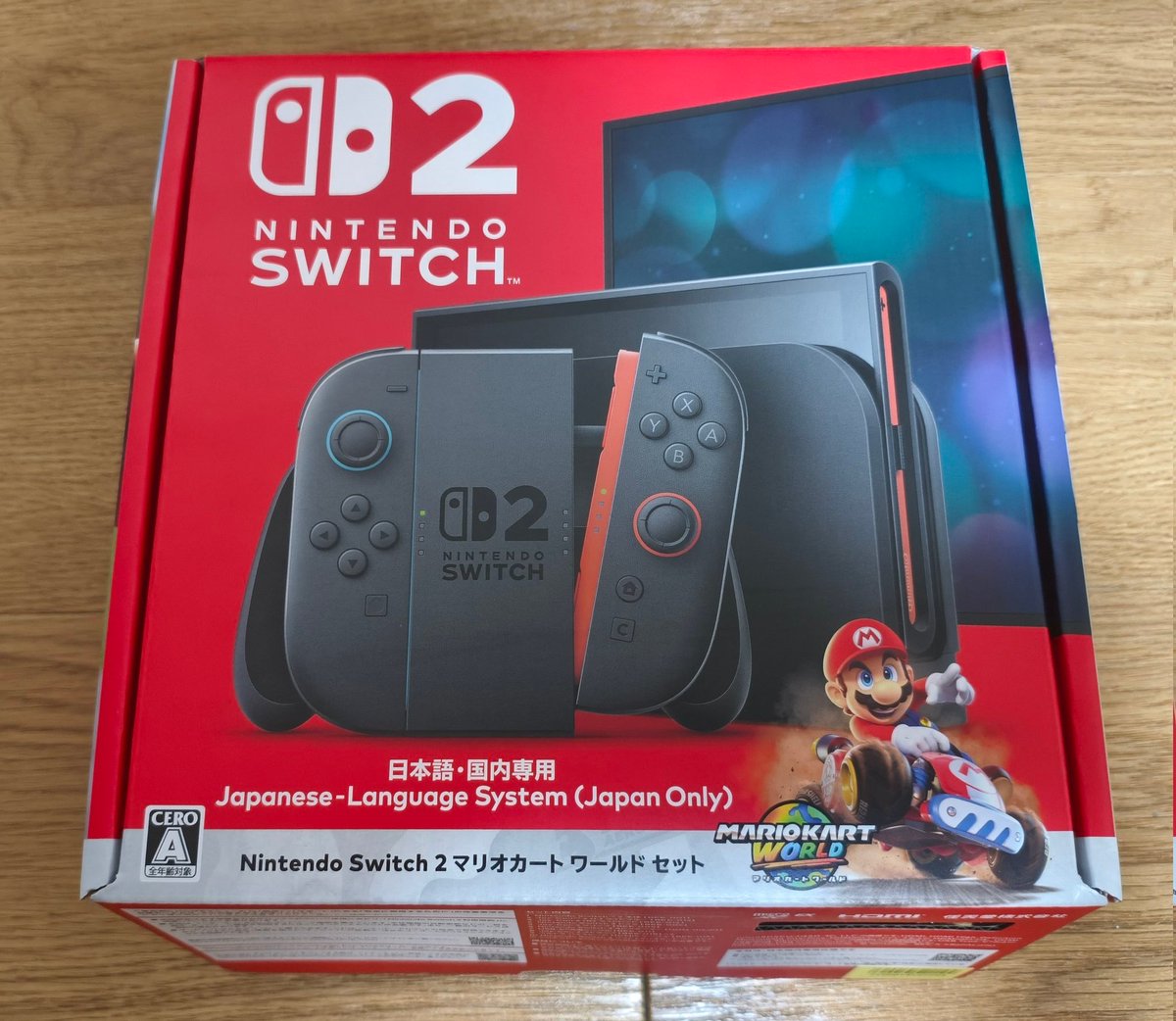 masa16go's tweet image. switch2を手に入れた！！