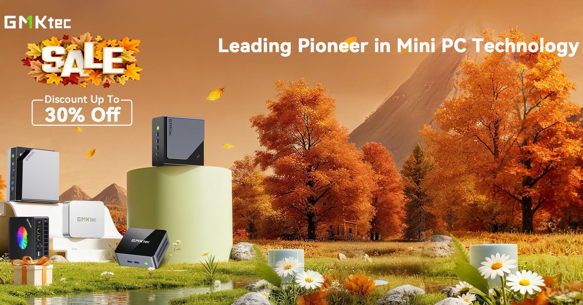 gmktecofficial (@gmktecdotcom) on Twitter photo ๐ฅ GMKtec Mini PCs on Amazon US โ Autumn Prime Day Deals Ending Soon! ๐ฅ
Donโt miss the yearโs lowest prices โ Oct 10 is your last chance! Up to 30% OFF ๐ปโก
From streaming & gaming to remote work & creative projects, these compact PCs do it all.
๐ฅ๏ธ G10 โ Compact powerhouse for ๐ฅ GMKtec Mini PCs on Amazon US โ Autumn Prime Day Deals Ending Soon! ๐ฅ
Donโt miss the yearโs lowest prices โ Oct 10 is your last chance! Up to 30% OFF ๐ปโก
From streaming & gaming to remote work & creative projects, these compact PCs do it all.
๐ฅ๏ธ G10 โ Compact powerhouse for