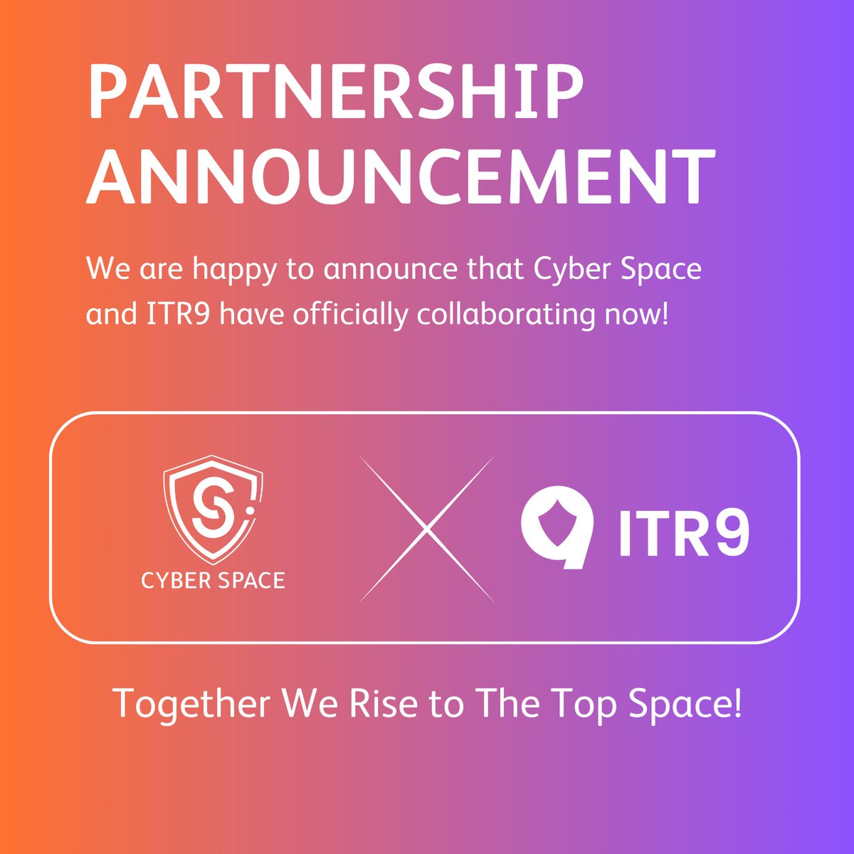 Press Release 📄

Cyber Space and ITR9 Sign Strategic Partnership to Expand #Cybersecurity Services Across Saudi Arabia 🤝

Cyber Space, a leading #Saudi cybersecurity firm, has officially signed a cooperation agreement with ITR9, a Riyadh-based digital platform, to broaden the