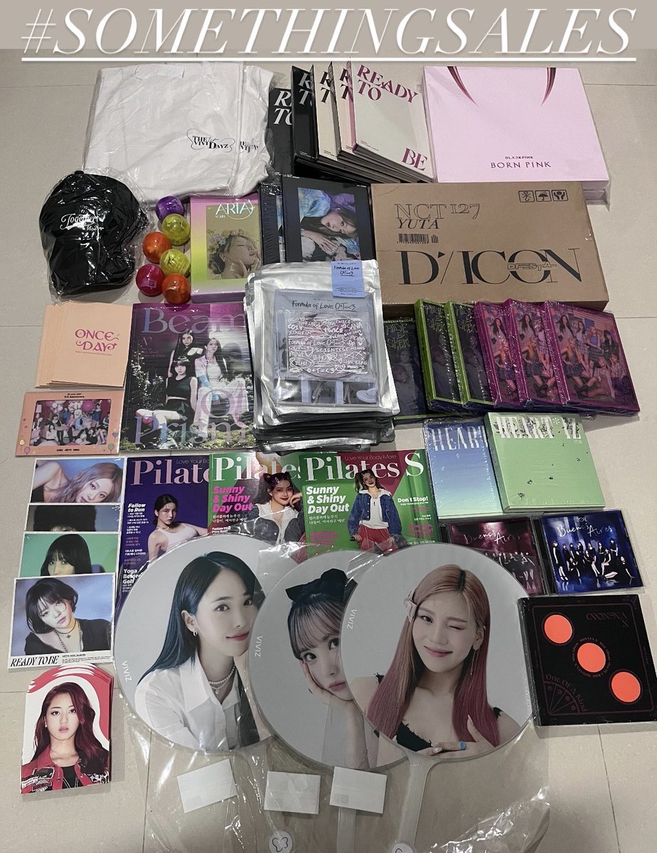 somethingnewpp's tweet image. ❗️#SOMETHINGSALE❗️

[โปร 10.10]

เหมาหมด 64 ชิ้นเพียง 4,444 บาทเท่านั้น! 

สายเก็บก็คุ้ม 
สายขายได้กำไรเหลือๆ 
เฉลี่ยชิ้นละ 69 บาท

หมดแล้วหมดเลย ไม่ทำโปรเพิ่ม! 

สอบถามเพิ่มเติม DM ด่วน

#ตลาดนัดรวมด้อม #ตลาดนัดทไวซ์ #ตลาดนัดgfriend #ตลาดนัดnct #ตลาดนัดblackpink #ตลาดนัดive