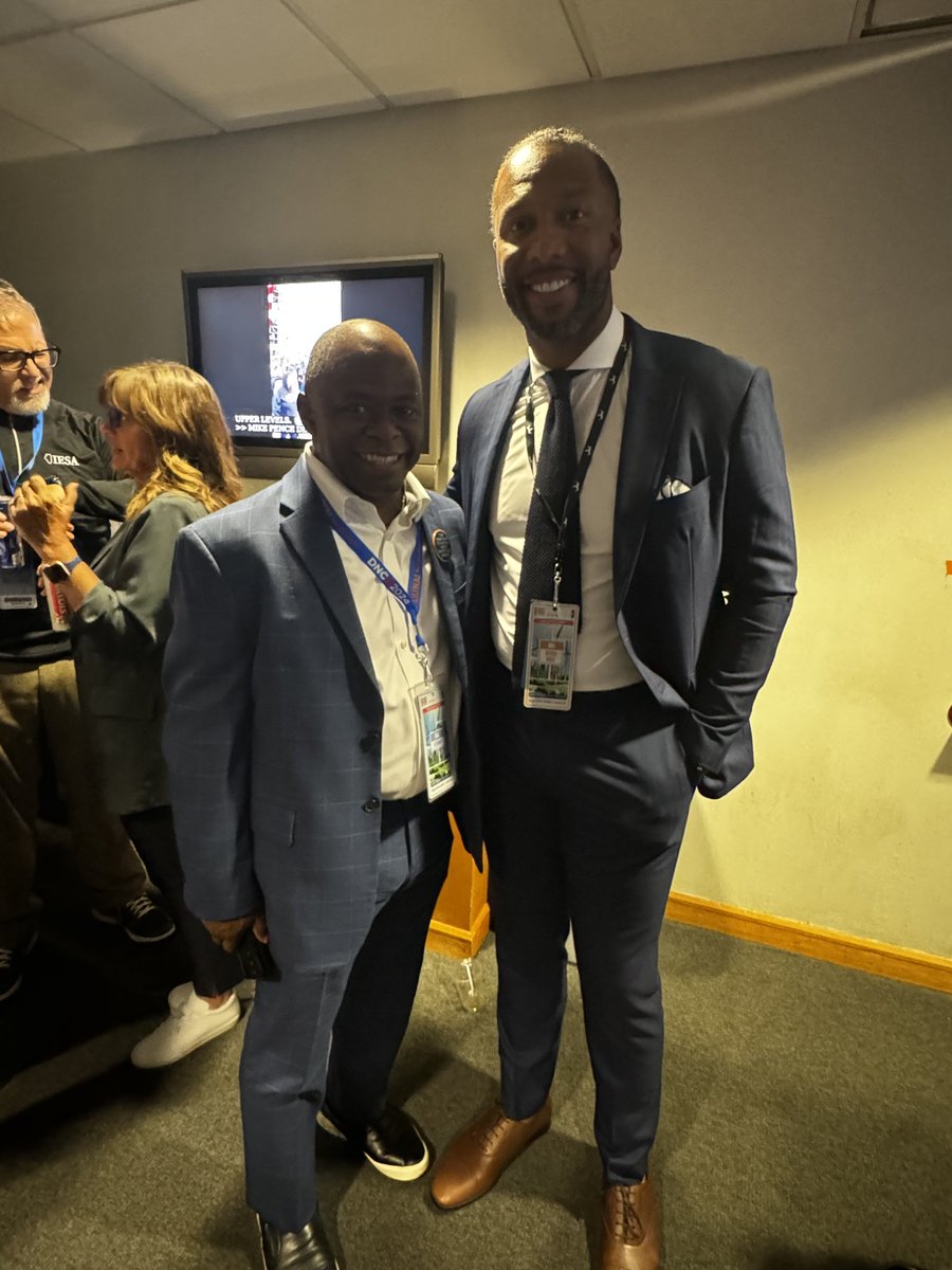 Shout out to <a href="/LarryFitzgerald/">Larry Fitzgerald</a> and other entrepreneurs in their second careers making things happen! Post overdue, but was thinking about you as I started preparing for my first TED talk (if it works out).