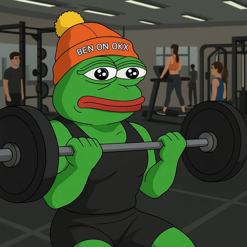 $BEN keeps getting stronger, and so does #OKX. 🐸🔥