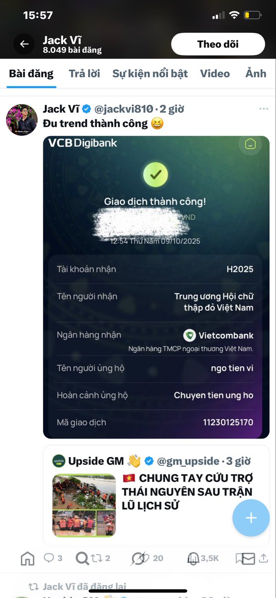 hoàng oanh tweet media