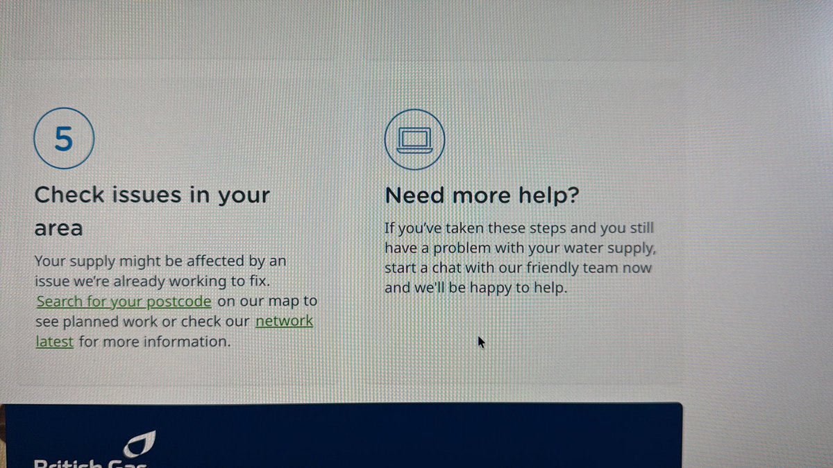 MrJamalam's tweet photo. @thameswater we have no water, can’t report online due to your website being deliberately misleading and no way to contact you when water isn’t running.

How do we contact you? https://t.co/qalckLFqQe