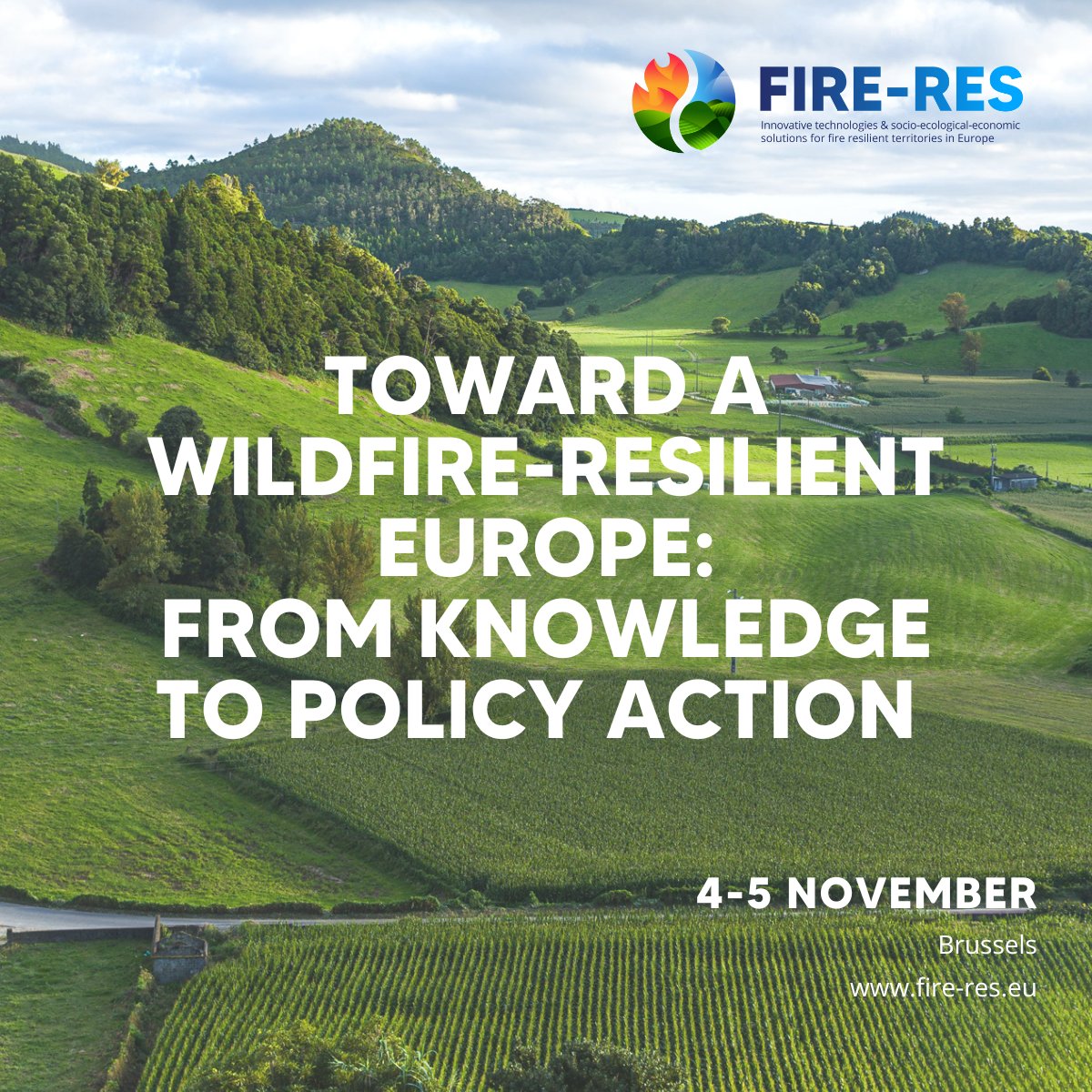 FIRE-RES (@fireresproject) on Twitter photo FIRE-RES agenda 📅 Only 25 days before our final conference in Brussels! Be part of the conversation: register 𝗻𝗼𝘄 before it's too late! Check the preliminary agenda & get ready to meet experts and influence policy pathways toward wildfire resilience 🔗 fire-res.eu/event/toward-a… FIRE-RES agenda 📅 Only 25 days before our final conference in Brussels! Be part of the conversation: register 𝗻𝗼𝘄 before it's too late! Check the preliminary agenda & get ready to meet experts and influence policy pathways toward wildfire resilience 🔗 fire-res.eu/event/toward-a…
