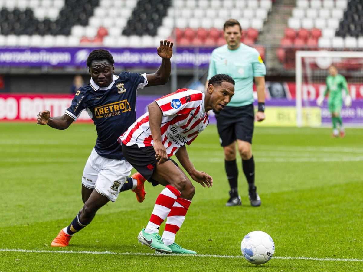 Go Ahead Eagles Voetbalacademie ๐ฆ
 (@kowetjeugd) on Twitter photo โก๏ธ ๐๐ป ๐ฎ๐ฐ๐๐ถ๐ฒ!
Dionis Bytyqi en Osofu Boakye kwamen in actie bij de oefenwedstrijd van de eerste selectie in Rotterdam.
#waartalentenvleugelskrijgen โก๏ธ ๐๐ป ๐ฎ๐ฐ๐๐ถ๐ฒ!
Dionis Bytyqi en Osofu Boakye kwamen in actie bij de oefenwedstrijd van de eerste selectie in Rotterdam.
#waartalentenvleugelskrijgen