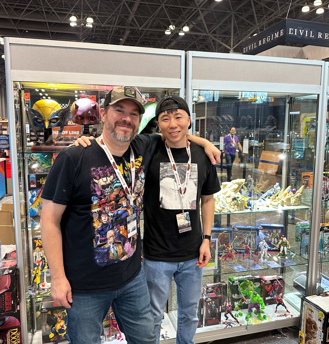 DanYunIsTrying's tweet photo. We’re ready for #NYCC 
Panel is at 1100 ET room 408 https://t.co/XqB9EoSAqt