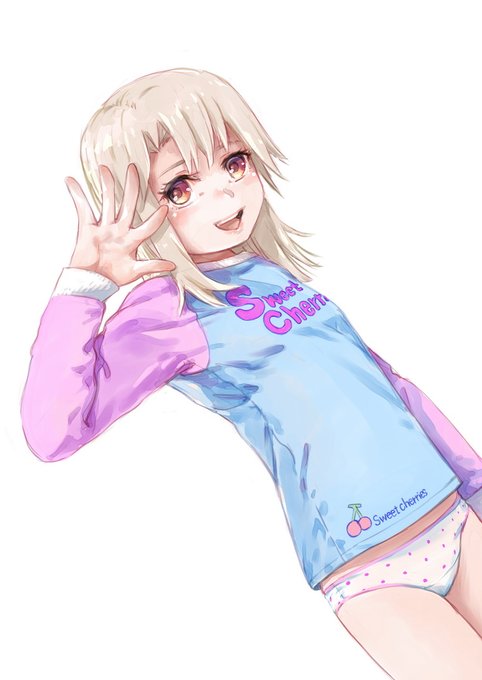 今日の落書きおパンツイリヤちゃん。 