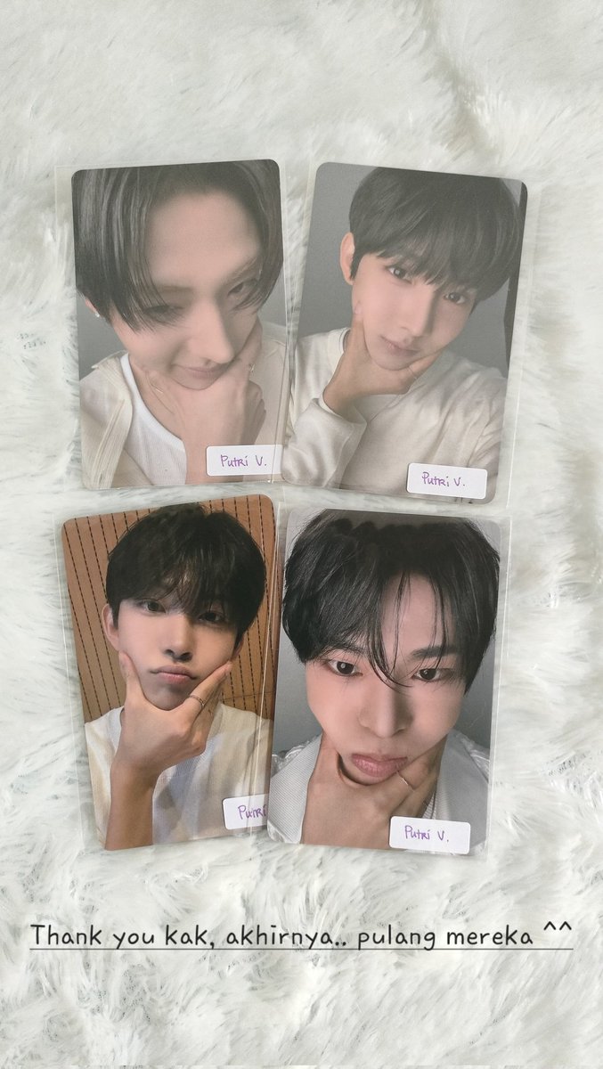Pandadi18's tweet image. Thank you kak, akhirnya WISHLISTKU pulang. asli ini bener bagus. Dari packing pun aku kasih ⭐️5. Wangi korselnya juga masih melekat. Rekomendasi GO paling oke disini pokoknya @sunmilgo 
#이상원포토카드 #김건우포토카드 #박준일포토카드 #김준민포토카드