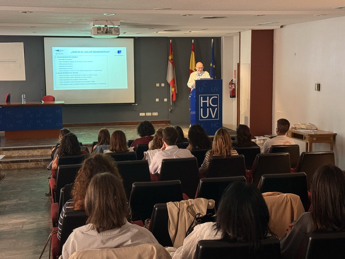 🚩 Comenzamos!
II reunión de enfermería 👩‍⚕️👨‍⚕️de Castilla y León para el abordaje del #Dolor Neuropático
🌍 9 octubre Valladolid #UDOVA
@Enorldc <a href="/Beatriz_1405/">Beatriz Perez</a>